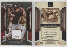 2008 Donruss Americana Sports Legends Mirror Red Materials Cal Ripken Jr HOF