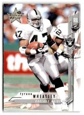 2001 Leaf Rookies & Stars #95 Tyrone Wheatley - Image 1 of 2