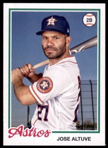 2022 Archives Base #165 Jose Altuve - Houston Astros