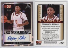 2021 Leaf Pro Set Power Base Silver Spectrum Foil /10 Boogie Ellis #BA-BE1 Auto