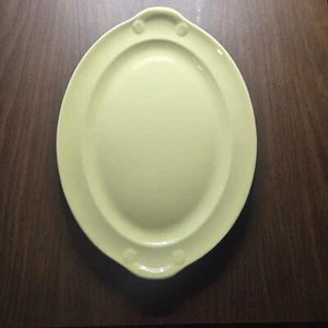 Lu Ray Pastels Yellow Serving Platter 13" x 9.5" - Picture 1 of 3