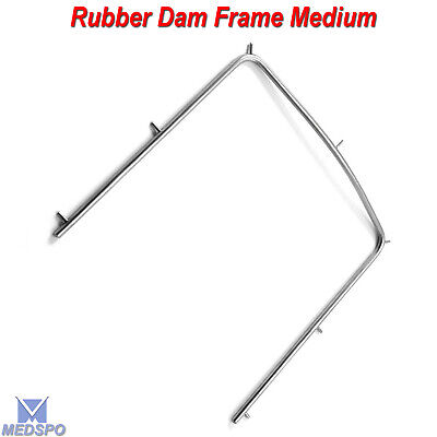 Rubber Dam Frame Holder Endodontic Rubber Dam Clamps Dental Stainless Steel • 5.99$