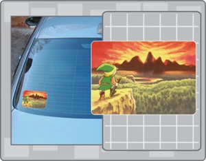 LINK Vinyl Decal #15 Car Truck Sticker The Legend of Zelda - Picture 1 of 1