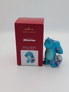 Hallmark Keepsake Ornament Sulley & Boo 20 Aniversario Monstruos Disney Pixar - Imagen 1 de 2