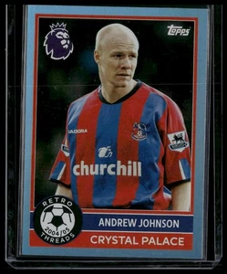 Andrew Johnson 2025-26 Topps Premier League Retro Threads #388 - Imagen 1 de 2