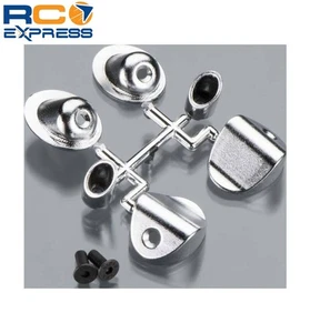 RPM R/C Products Through-the-Body Mock Side Exhaust Tips Chrome RPM70293 - Picture 1 of 1