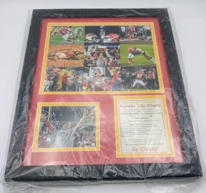 NEW Kansas City Chiefs Superbowl LIV Championship Framed Matted Picture Photo - Picture 1 of 1