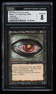 1994 Magic: The Gathering Legends Evil Eye of Orms-by-Gore CGC 8 Uncommon - Picture 1 of 2