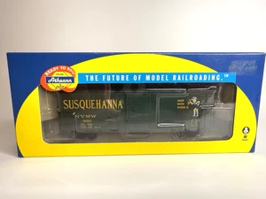 Boxed Athearn Railroading HO Scale 70004 NY 40’ Youngstown Steel Door Box Car  - Bild 1 von 10