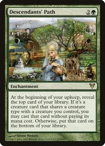 Magic The Gathering MTG DESCENDANTS' PATH Avacyn Restored NM Near Mint - Picture 1 of 1