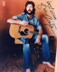Eric Clapton - Signiertes Foto - Bild 1 von 1
