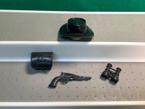 Vintage Marx Johnny West - Fort Apache Fighters - Scout Hat + - Bild 1 von 3