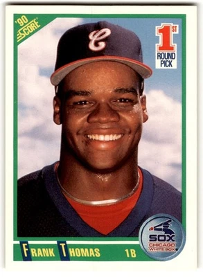 Frank Thomas 1990 Score Rookie #663 Chicago White Sox - Image 1 of 2