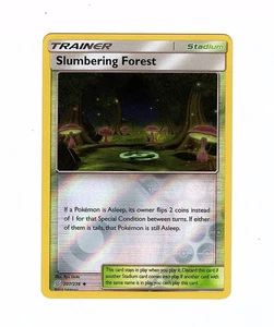 Slumbering Forest 207/236 Sm-Unified Minds Holograma Inverso - Tarjeta Pokémon - Imagen 1 de 2