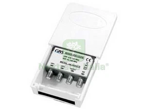 1BLISTER MISCELATORE VHF E 2 UHF ATTACCO F CON FILTRO LTE: - Foto 1 di 3