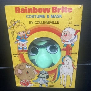 Very Rare Rainbow Brite Murky Dismal Halloween Costume And Mask Collegeville Wow - Picture 1 of 19