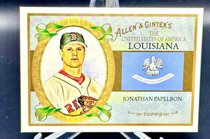 2008 Topps Allen & Ginter's - The United States of America Jonathan Papelbon... - Picture 1 of 2