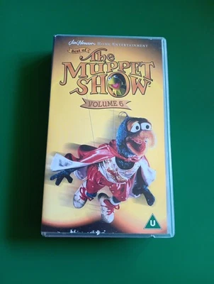 Best Of The Muppet Show Volume 6 VHS Jim Henson Liza Minelli Video TESTED - Image 1 of 3