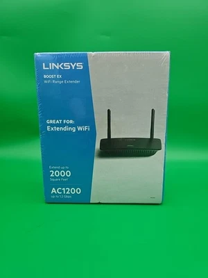 Linksys Boost EX RE6500 MAX Wi-Fi Dual Band 2.4/5GHz Range Extender AC1200 - Image 1 of 4
