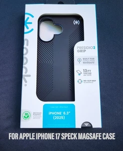For Apple iPhone 17 CASE SPECK PRESIDO2 GRIP /MAGSAFE/ FAST SHIPPING - Picture 1 of 4