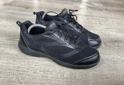 Zapatillas informales ligeras Propet Travellite para mujer talla 11 W D anchas negras W3247 Foto 1 de 4