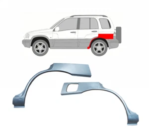 Suzuki Grand Vitara 1997-2005 5D Radlauf Reparaturblech hinten / links&rechts - Bild 1 von 1