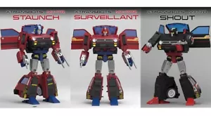Figura de acción X-TRANSBOTS MX-XVII MX-17 MX-17B MX-17R MX-17R2 G1 Skids en stock - Imagen 1 de 43