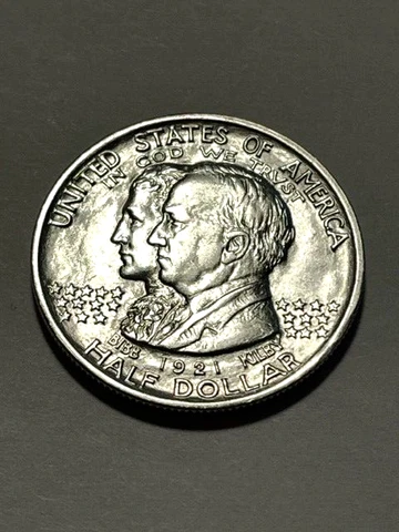 1921 Alabama Commemorative Silver Half Dollar XF #13952 Cover