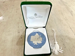 Wedgwood White On Pale Blue Jasperware Nutcracker Ornament - Picture 1 of 4