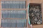 75 POWER STUD WEDGE ANCHORS 1/4 X 2 1/4 STAINLESS STEEL EXPANSION BOLT LOT NUTS