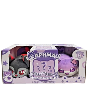 Aphmau Friends 3 Pack Plush Toys Mystery MeeMeow Cat Figures Official Merch - Picture 1 of 2