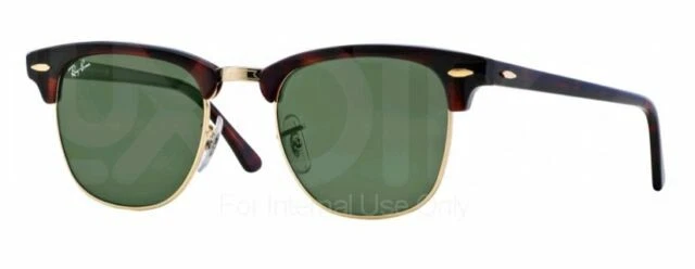 Ray-Ban Clubmaster Classic RB3016 Tortoise 51mm Occhiali da Sole - Immagine 1 di 1