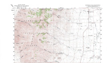 Paradise Valley Quadrangle Nevada 1958 Topo Map USGS 1:62500 Topographic