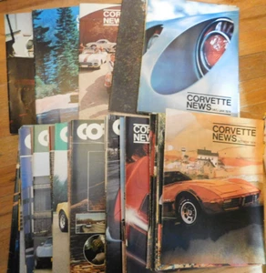 Corvette News 45 riviste 1970-1985 - Foto 1 di 11
