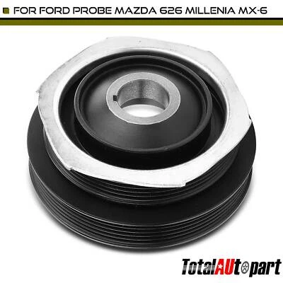 Engine Harmonic Balancer for Ford Probe Mazda 93-97 626 Millenia MX-6 V6 2.5L  - Image 1 of 4