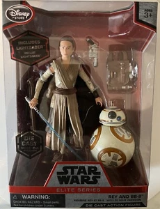 Figurine Star Wars Elite Series - Rey + BB-8 - Picture 1 of 2