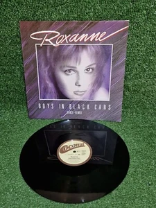 12" ROXANNE---BOYS IN BLACK CARS (EUROSOUND) (EX) Vinyl Record - Picture 1 of 10