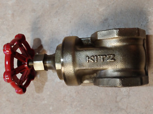 2'' Kitz Brass Gate Valve New Threaded End Class 125