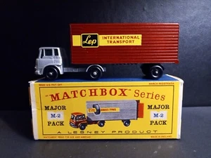 Matchbox M2-B Bedford Tractor & York Trailer 1961 "LEP" VNM Crisp Orig D2 Box - Picture 1 of 16