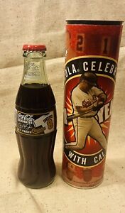Cal Ripken Jr Baltimore Orioles 2001 coke | coca-cola bottle & tube - Unopened