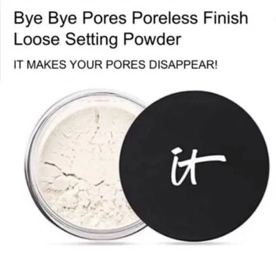 IT Cosmetics Bye Bye Pores Finish Airbrush Powder Translucent - 0.23oz NIB - Image 1 of 3