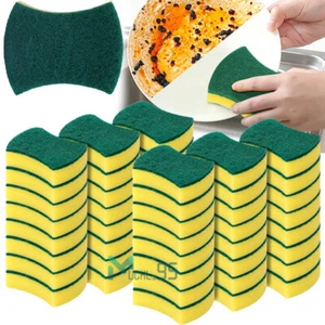 24pcs Dish Washing Sponge Scouring Pad Lot Scrubber Brush Kitchen Cleaning Tools - Picture 1 of 18