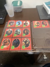 1990 TEENAGE MUTANT NINJA TURTLES THE MOVIE 11-Card Sticker Set - NM-MT