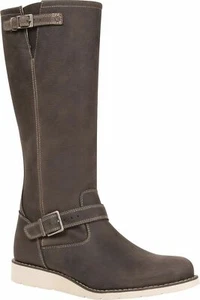 Durango 14 Inch Engineer Wedge Boots Slate Gray Leather Fashion Womens 7W - Picture 1 of 6