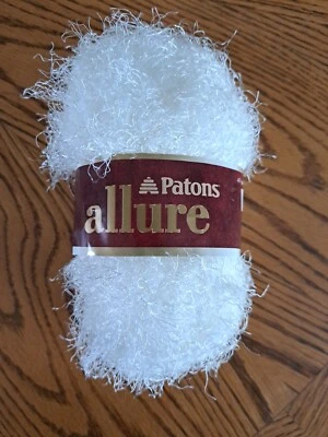 Hilo de pestañas Patons Allure 100 % nailon ~ #04005 diamante ~ 1,75 oz. /47 yardas Foto 1 de 4