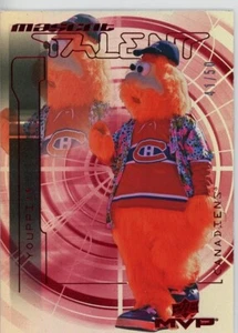 2024-25 24-25 UD MVP Youppi! Tarjeta paralela MASCOT TALENT ROJO/50 canadienses - Imagen 1 de 1
