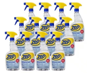 (Case of 12) ZEP ZUQCD32 Quick Clean Disinfectant, 32 oz, Liquid - Picture 1 of 2