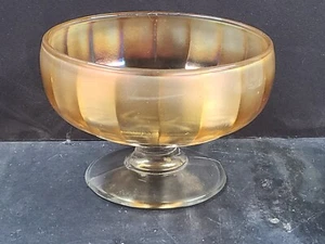 Vidrio elástico de carnaval dorado/caja de caléndula base/plato de dulces - Imagen 1 de 9