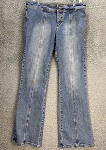 Vtg Y2K Guess Jeans Womens 32x32 Bootcut Flare Low Rise Center Stitch Grunge EUC - Picture 1 of 12