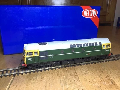 Heljan OO Gauge 3310 BR Green Class 33 Diesel Locomotive D6553 - Image 1 of 4